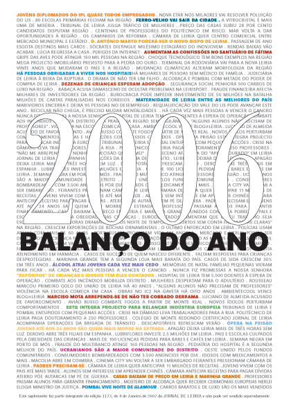 Balanço do ano