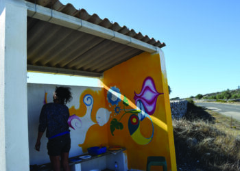 Arte urbana chegou à serra