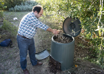 Compostores desviam 20% de lixo biodegradável do aterro sanitário