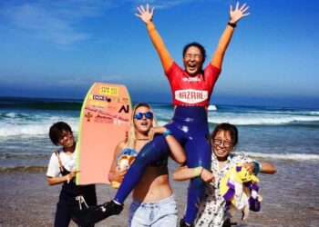 Ayaka Suzuki vence final feminina do The Nazaré Pro
