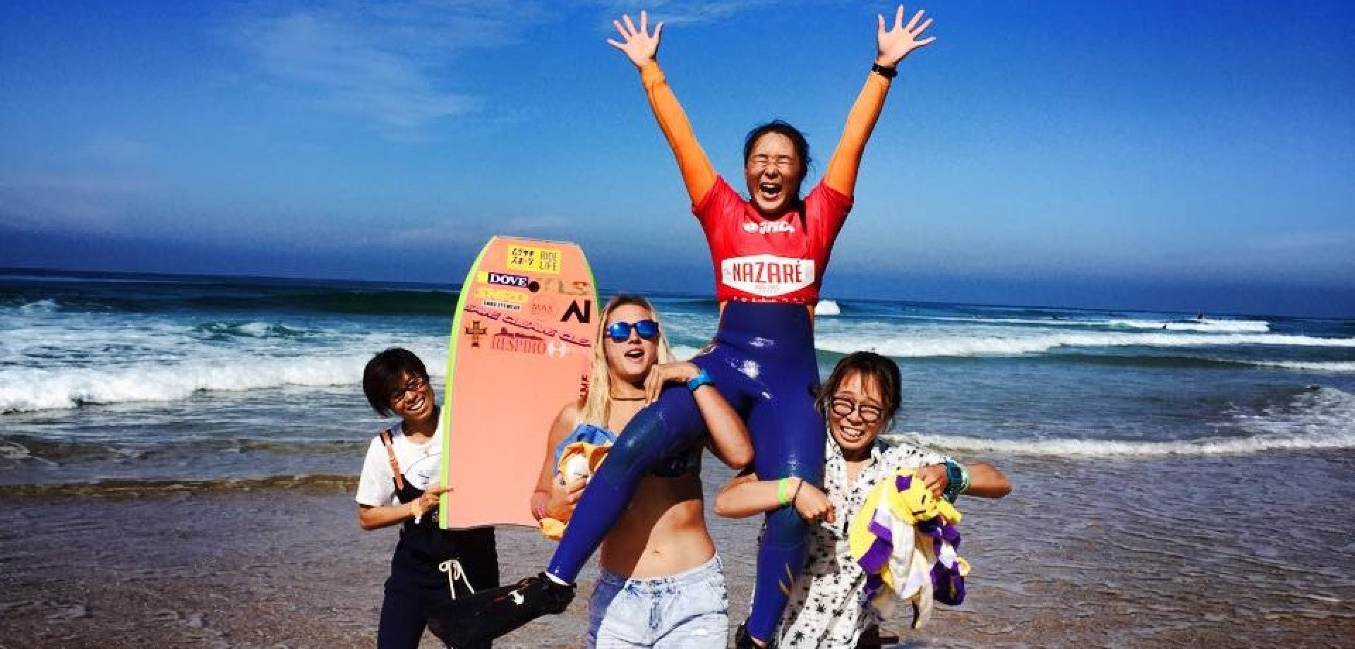 Ayaka Suzuki vence final feminina do The Nazaré Pro