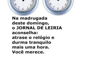 Durma mais uma hora este fim-de-semana