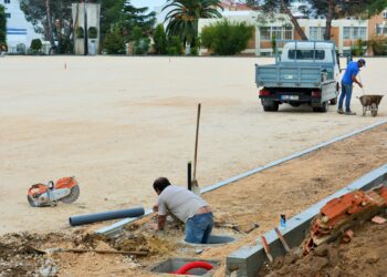 Sintético nasce na Cruz da Areia para servir o colégio e a cidade