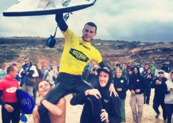 Triunfo de Jared Houston no The Nazaré Pro