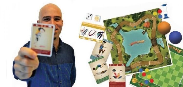 E que tal um jogo de tabuleiro que o empurra para fora do sofá?