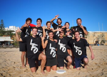 Leiria Flying Objects obtém inédito terceiro lugar na Liga Nacional de Ultimate de Praia
