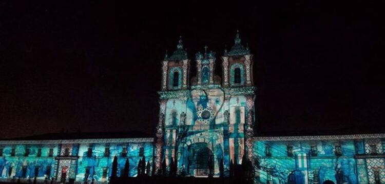 Mostra de doces e licores com a maior projecção de video mapping feita em Portugal