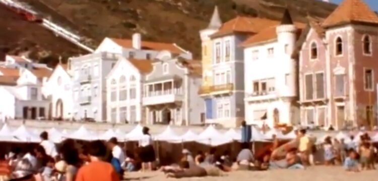 Um dos primeiros filmes de surf na Nazaré filmado em 1968