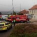 Autocarro despista-se e colide contra uma habitação em Ourém