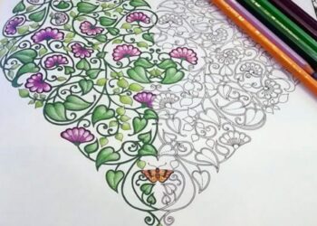 Livre-se do stress. Vá colorir um livro!