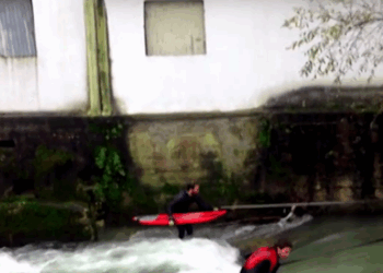 ‘Surfing in’ rio Lis