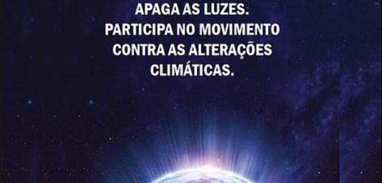 Município das Caldas associa-se à Hora do Planeta