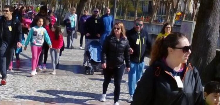 Quinta do Alçada promoveu caminhada solidária