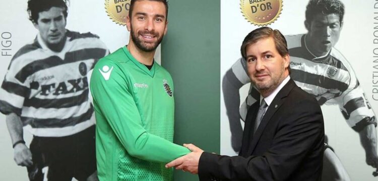 Rui Patrício renovou pelo Sporting até 2022