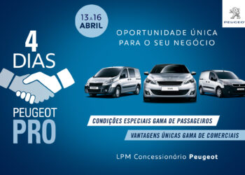 Dias Peugeot Pro, de 13 a 16 de Abril