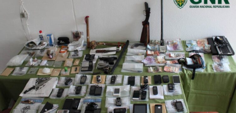 GNR deteve 14 suspeitos de tráfico de droga na zona das Caldas da Rainha