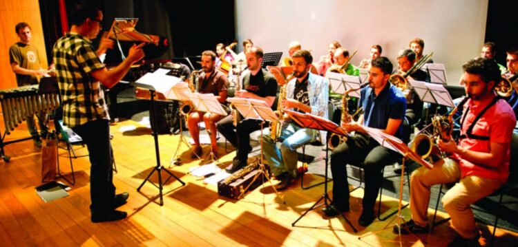 Oficina no Festival da Orquestra de Jazz de Leiria