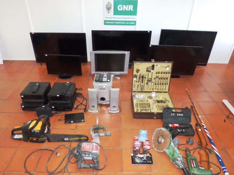 GNR recupera material furtado em Alvaiázere, Figueiró dos Vinhos e Penela