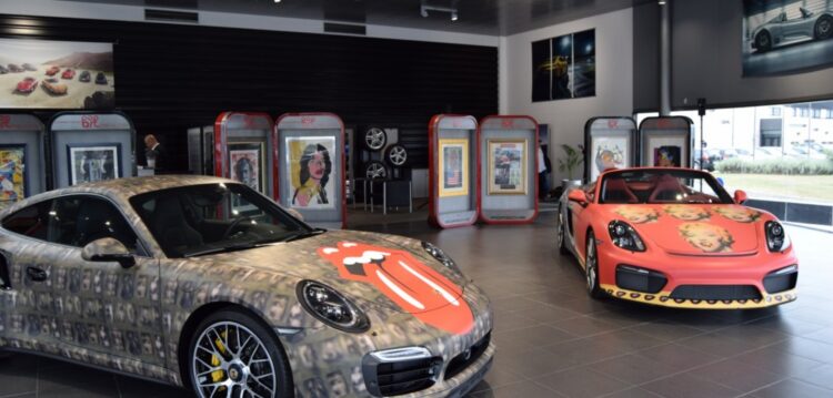Porsche e a Pop Art de Warhol em sintonia