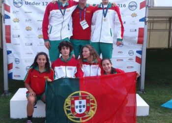 Eduardo Oliveira e Hugo Morais: estafeta de prata no Europeu de juvenis