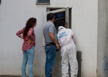 Mais uma caixa multibanco furtada com recurso a explosão