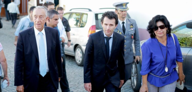 Marcelo visitou e elogiou o Festival Literário Internacional de Óbidos