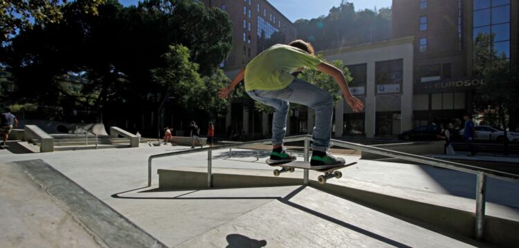 Novo parque de Leiria recebe melhores skaters do País