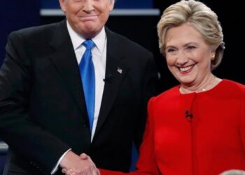 Sondagem da CNN dá vitória a Clinton no debate contra Trump