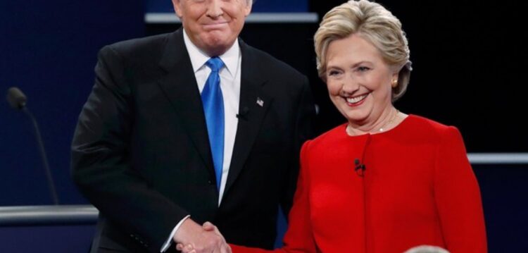 Sondagem da CNN dá vitória a Clinton no debate contra Trump
