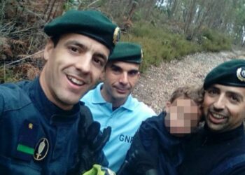 GNR publica fotografia no Facebook no momento em que encontrou a criança