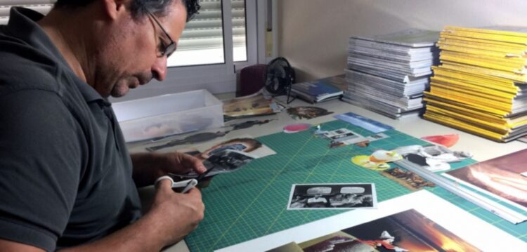 Simão Matos, artista plástico: “Entrei num mundo visual mágico, onde sou o criador e o manipulador”