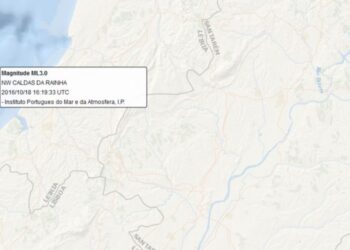 Última hora: “pequeno sismo” abanou Caldas da Rainha