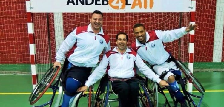 João Jerónimo na equipa ideal do Torneio Europeu de andebol em cadeira de rodas