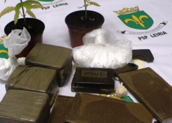 PSP de Leiria apreendeu mais de 400 doses de droga junto às escolas