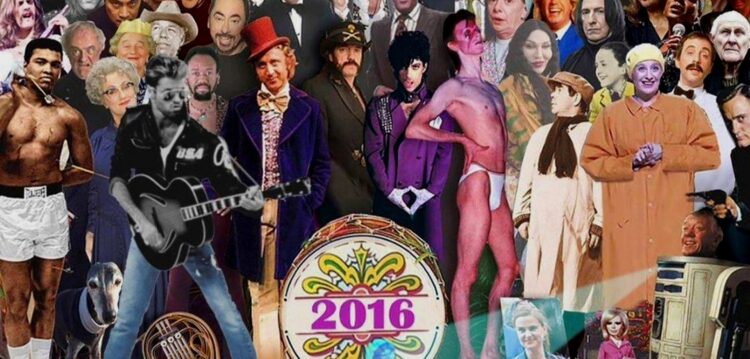 Veja quem nos abandonou no ‘annus horribilis’ de 2016