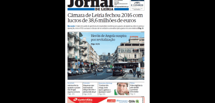 Edição 1698 do JORNAL DE LEIRIA