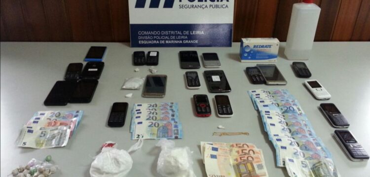 PSP da Marinha Grande detém seis pessoas por tráfico de droga