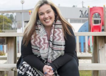 Céline Gaspar: “Canto muito no chuveiro e não só. Afinal quem canta seus males espanta”