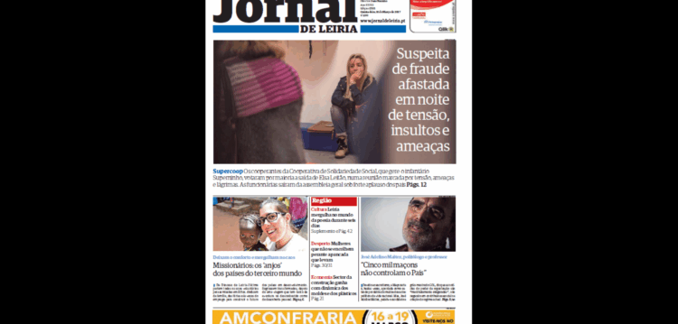 Descarregue a edição 1705 do JORNAL DE LEIRIA
