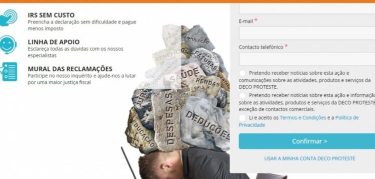 IRS sem custo: plataforma da Deco ajuda a preencher declaração