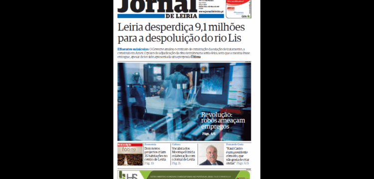 Descarregue a edição 1712 do JORNAL DE LEIRIA