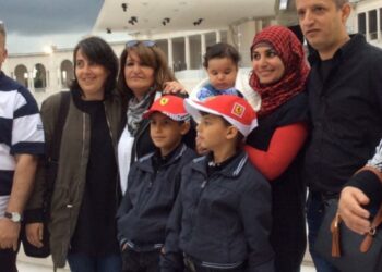 Papa recebeu família de refugiados acolhida na Batalha