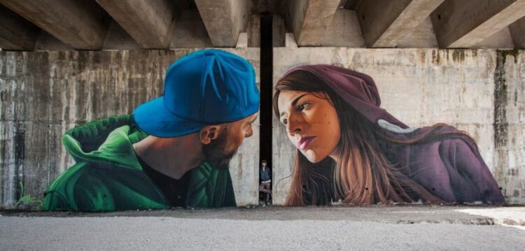 Pichiavo, Lonac e Bordalo II no primeiro Leiria Arte Pública