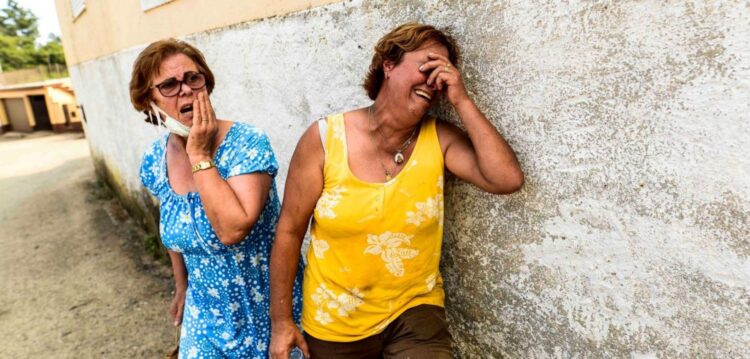 Fogo volta a ganhar intensidade em Pedrógão Grande