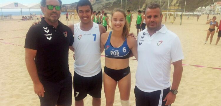 Andebol de praia: pronúncia de Leiria no Mundial sub-17