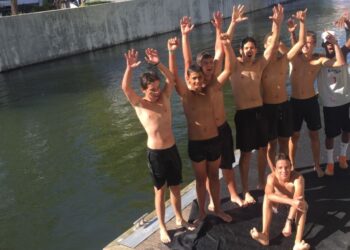 Veja o vídeo: Jovens de Leiria mostram que o Lis pode ser usado como piscina fluvial