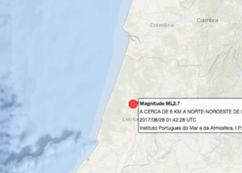 Sentiu o sismo em Leiria esta noite?