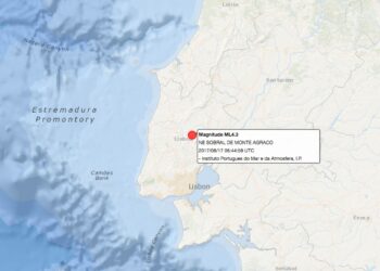 Sismo de magnitude 4.3 sentido em Leiria