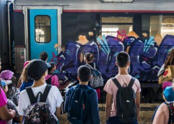 Veja a galeria: a todo o vapor pela Linha do Oeste