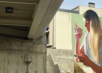 Leiria: paredes com história: ARTE PÚBLICA em risco de perder uma das suas obras (veja a fotogaleria)